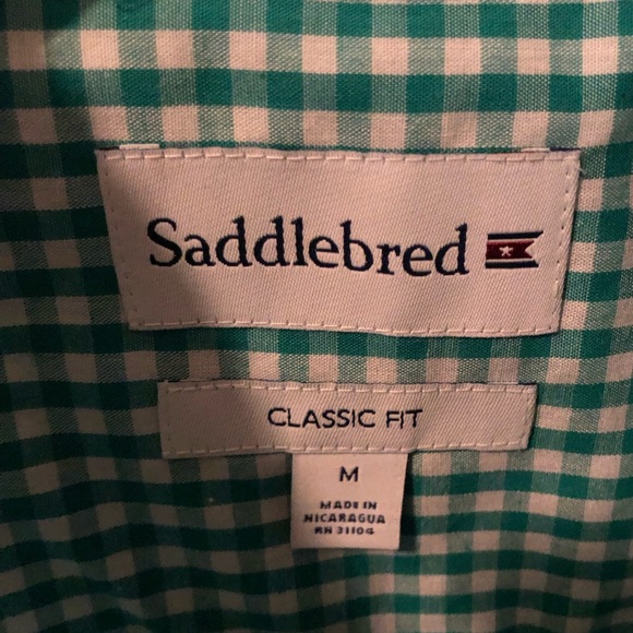 Saddlebred Classic Fit Men’s Short sleeve button up - Picture 3 of 5